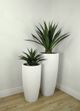 Le Present Betona Organik White 31" Planter-4