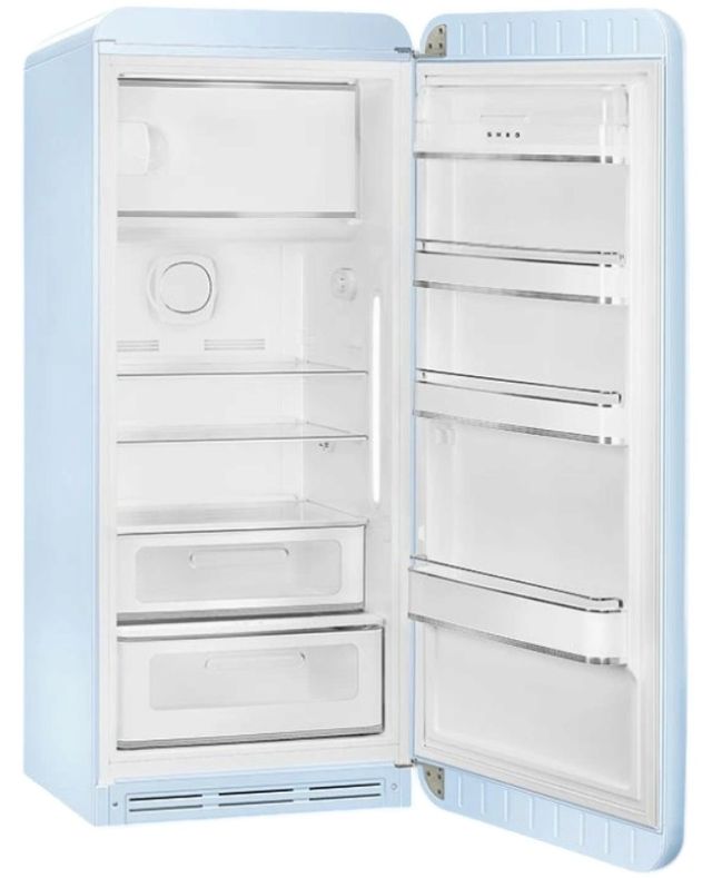Smeg 50's Retro Style 9.9 Cu. Ft. Pastel Blue Compact Refrigerator-1