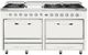 Viking® Tuscany 66" Pure White Pro Style Dual Fuel Range-0