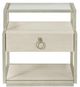 Riverside Furniture Maisie Champagne Rectangular Side Table-1