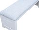 Cottage Creek Furniture Beachfront White Bench-3