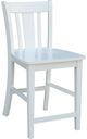 John Thomas Furniture® Dining Essentials San Remo Pure White Counter Stool-0