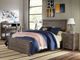 Legacy Kids Teen Bunkhouse Aged Barnwood Panel Full Bed-1