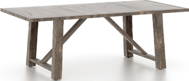 Canadel Customizable Champlain Shadow Rectangular HM Base Dining