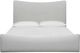 Modus Furniture Windham Whipped Honey Eastern King Upholstered Bed-2
