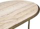 Furniture Classics Beale Marble Top Coffee Table with Gold Base-4
