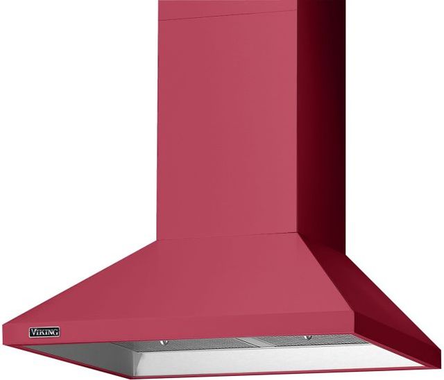 Viking® 3 Series  36" Valentine Wide Chimney Wall Hood with Standard Ventilator-0