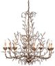 Currey & Company Crystal Bud Cupertino Large Chandelier-0