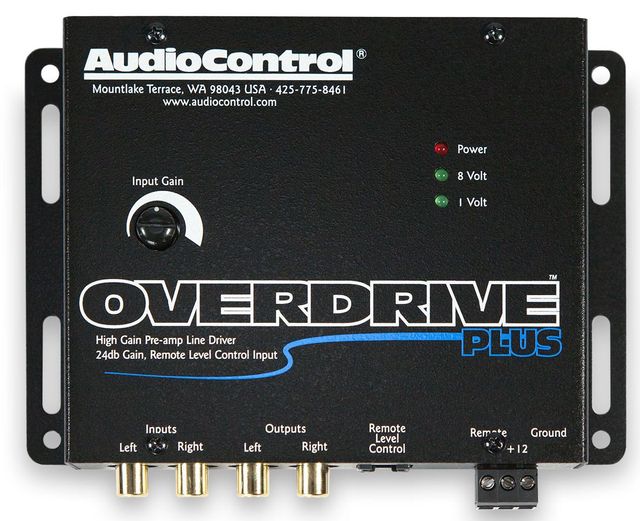 AudioControl® Overdrive Plus 2 Channel Line Driver