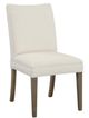 Fairfield® Customizable Entree Dining Concave Short Back Dining Chair with Mica Legs-0