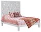 Porter International Designs Bali White Queen Panel Bed-0