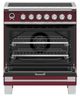 Fisher & Paykel Series 9 30" Red Induction Pro Style Range-1