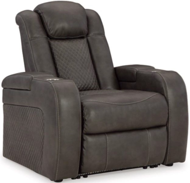 Signature Design by Ashley® Fyne-Dyme Shadow Power Recliner-0