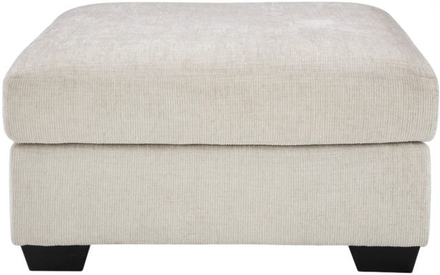 Signature Design by Ashley® Aviemore Stone Oversized Accent Ottoman-1