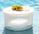 Homecrest™ Outdoor Living Customizable In-Pool Plastic 22" x 17" Outdoor Side Table-2