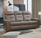 New Classic® Home Furnishings Keldon Brown Leather Power Reclining Sofa-1