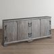 Bassett® Furniture Antiquities Driftwood Oak 75" Boatmaker's Cabinet-1