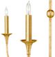 Currey & Company Nottaway Gold Two-Tier Chandelier-3