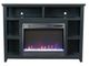 Legends Home Studio Seal Skin Black Fireplace Mantel-3