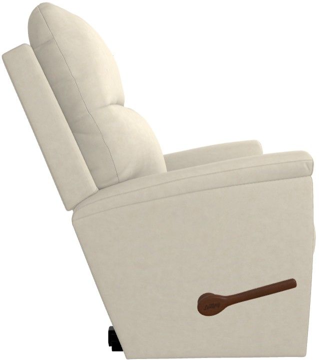 La-Z-Boy® Norton Oyster Leather Manual Wall Recliner-3