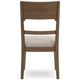 Signature Design by Ashley® Cabalynn Light Brown/Oatmeal Dining Side Chair-2