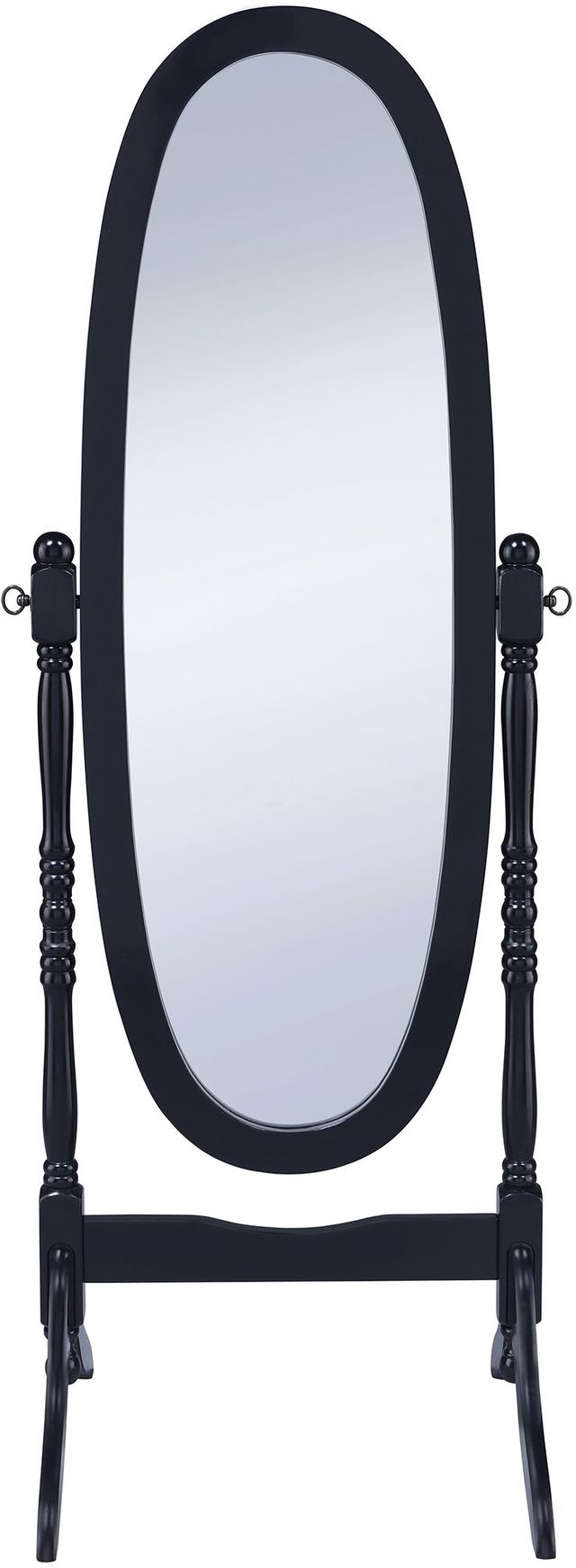 Coaster® Foyet Black Mirror-1