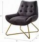 ACME Furniture Dhalsim Antique Ebony Leather Accent Chair-2