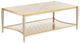 Michael Amini® St. Charles Dove Gray Cocktail Table-0