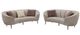 Coaster® Ellorie 2-Piece Beige Upholstered Loveseat Sofa Set-0