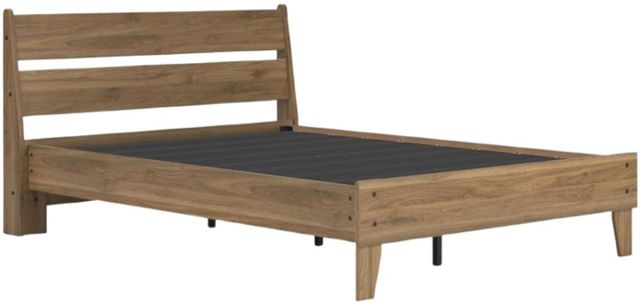 Signature Design by Ashley® Deanlow Honey Full Platform Panel Bed-4