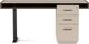 BDI Duo™ 6241 Pedestal Desk-6241-Toffee/Black-0