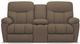La-Z-Boy® Morrison Java Power Reclining Loveseat with Console-0