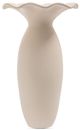 Moe's Home Collection Ruffle Ecru 16" Decorative Vessel-1