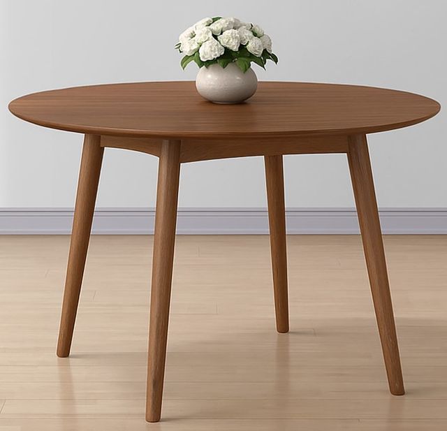 New Classic® Home Furnishings Oscar Walnut Round Dining Table-1