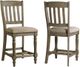 Intercon Balboa Park Brown/Roasted Oak Slat Counter Stool-4