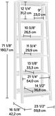 Sauder® Trestle® Jamocha Wood 5-Shelf Bookcase-3