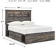 Signature Design by Ashley® Drystan Brown Full Bookcase Bed-4