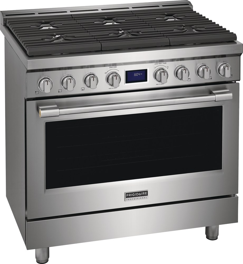 Frigidaire Professional 36" Stainless Steel Pro Style Gas Range - Thumbnail 3