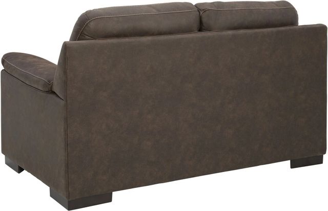 Signature Design by Ashley® Maderla Walnut Loveseat-2