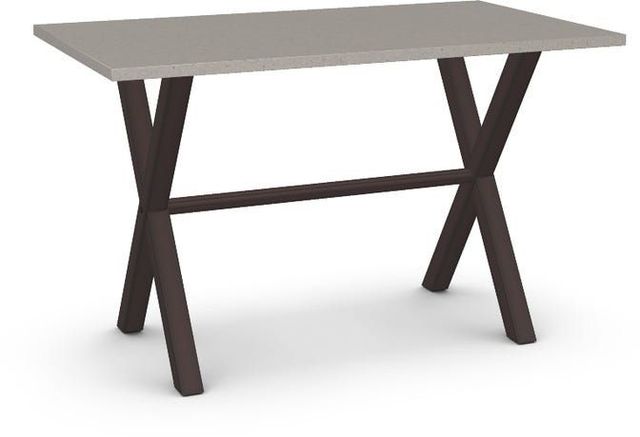 Amisco Customizable Alex 28" Thermo Fused Laminate Table-0