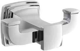 KOHLER® Riff® Polished Chrome Double Robe Hook-0