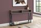 Monarch Specialties Inc. Taupe 48"L Open Shelve Hall Console Table with Black Metal Frame-2