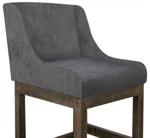 International Furniture Direct Seating Brown/Gray Bar Stool-2