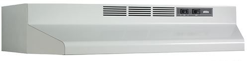 Broan® 36" Convertible Under The Cabinet Hood-White-0