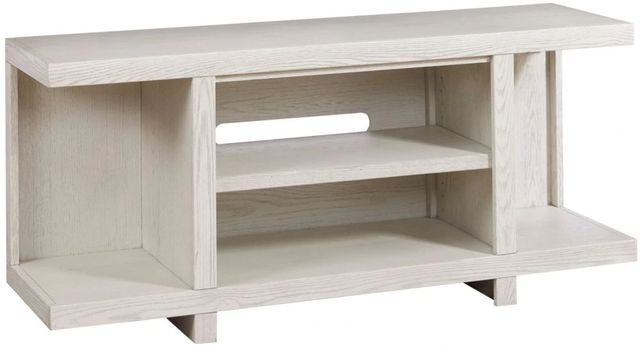 aspenhome® Latitude Brushed White 55" Open Console-0