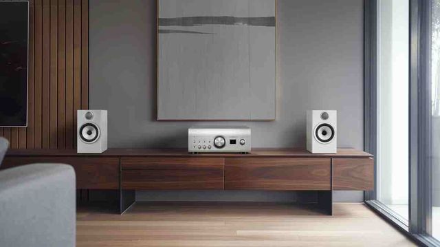 Denon® HiFi 3000 Series 2.0 Channel Silver Integrated Amplifier-4