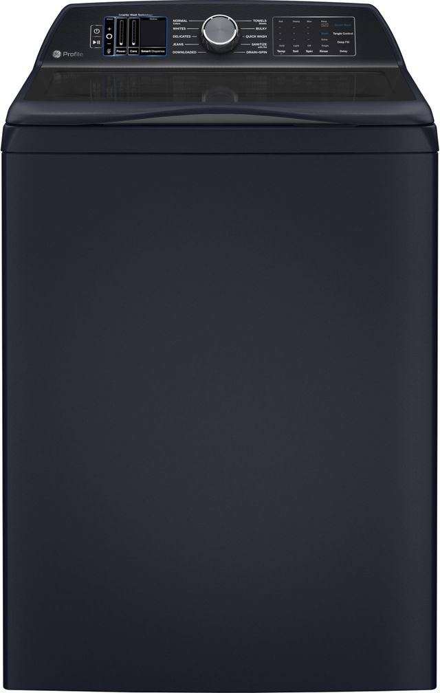 GE Profile™ 5.4 Cu. Ft. Royal Sapphire Blue Top Load Washer -0