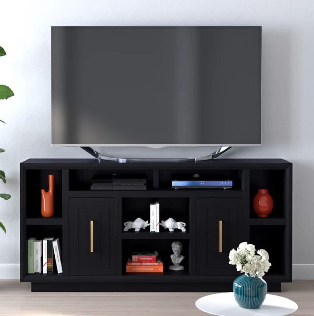 Legends Home Sunset Seal Skin Black 67" Console-1