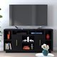 Legends Home Sunset Seal Skin Black 67" Console-1