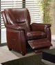 Fornirama 809 Brown Push-Back Recliner-1